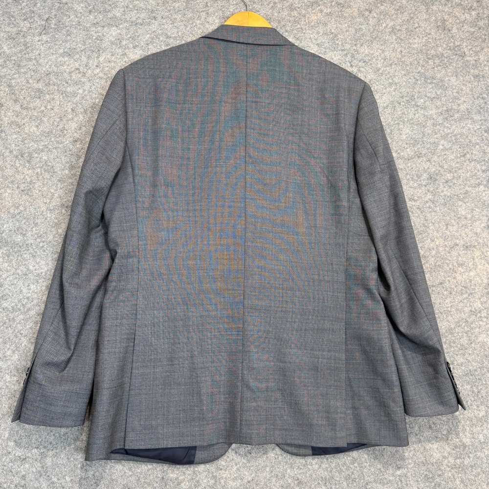 J. Crew Factory Gray Men's Two-Button Blazer - Picture 7 of 16